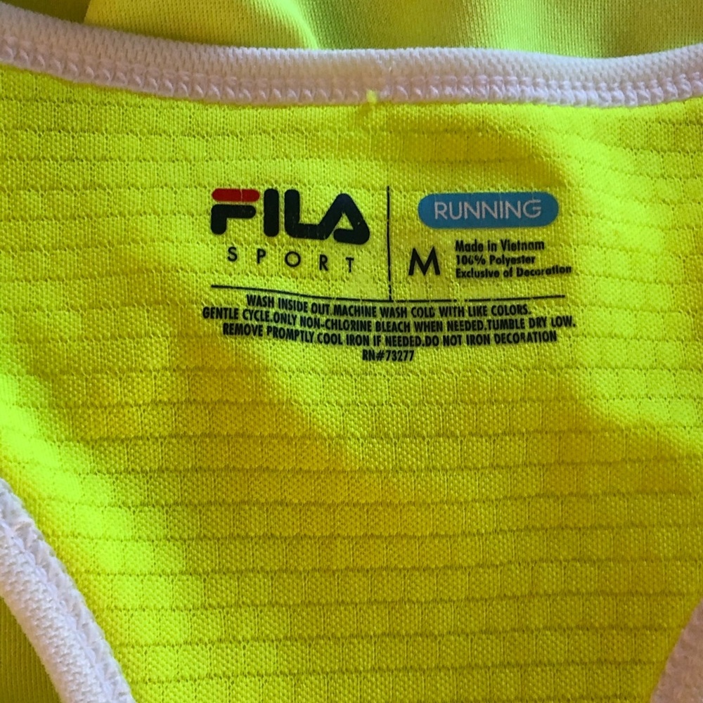 FILA ATHLETIC TOP Neon - Picture 4 of 4
